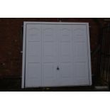 *Hormann Up & Over Garage Door 229cm wide x 218cm high (Location: 64 King Edward St, Grimsby, DN31