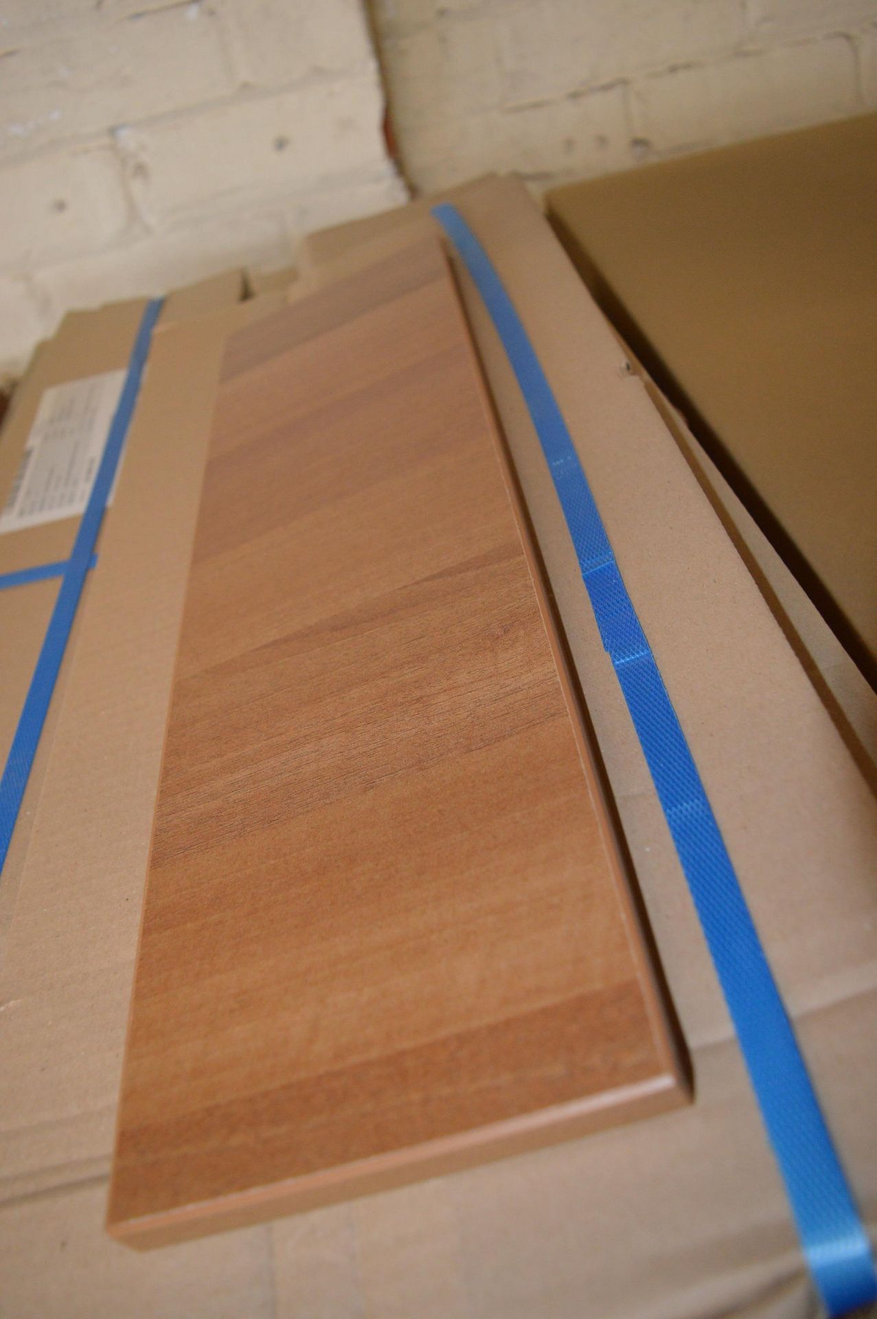 Six 500mm Rosewood Drawer Fronts
