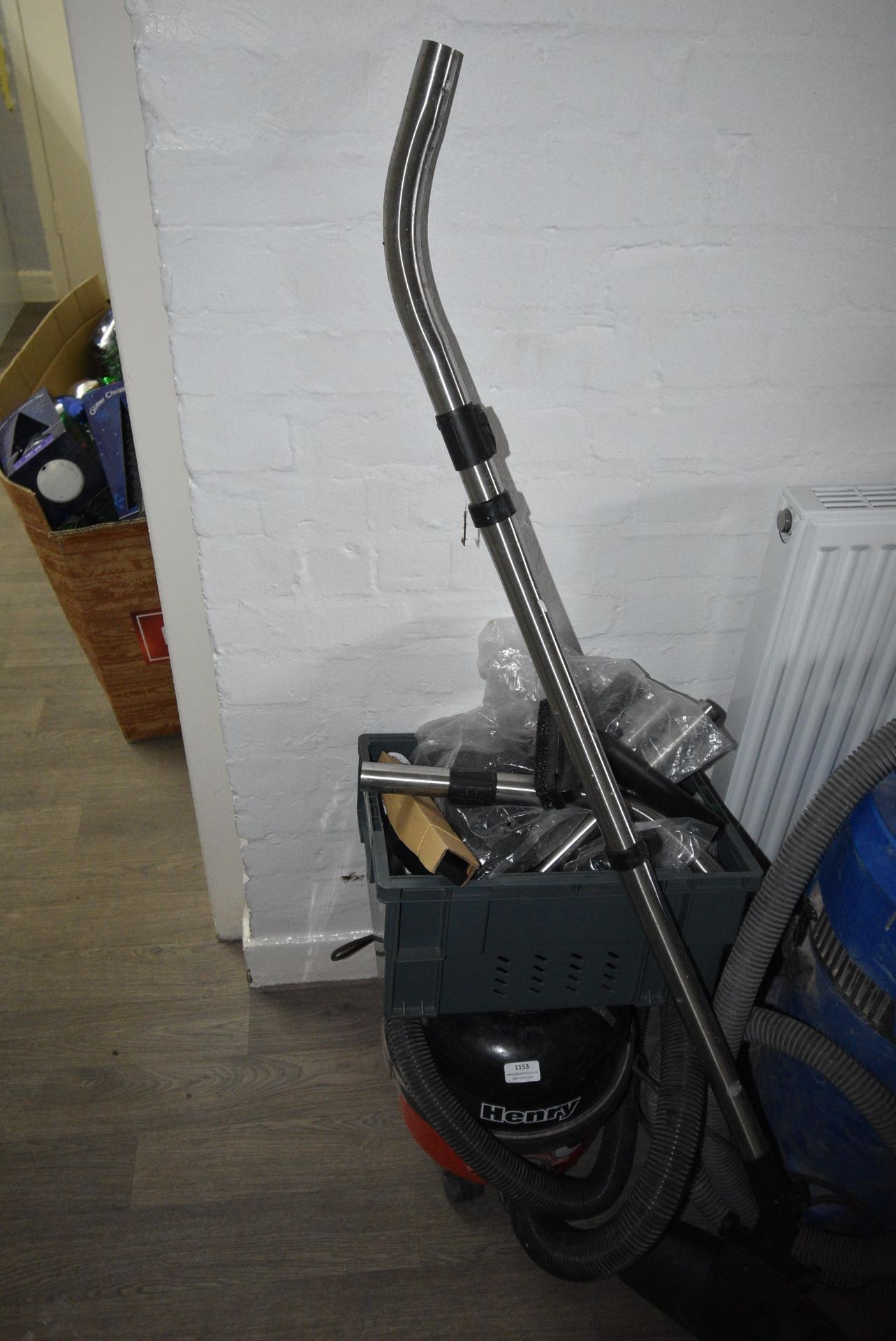 *Henry Vacuum Cleaner with Accessories (Location: 64 King Edward St, Grimsby, DN31 3JP, Viewing