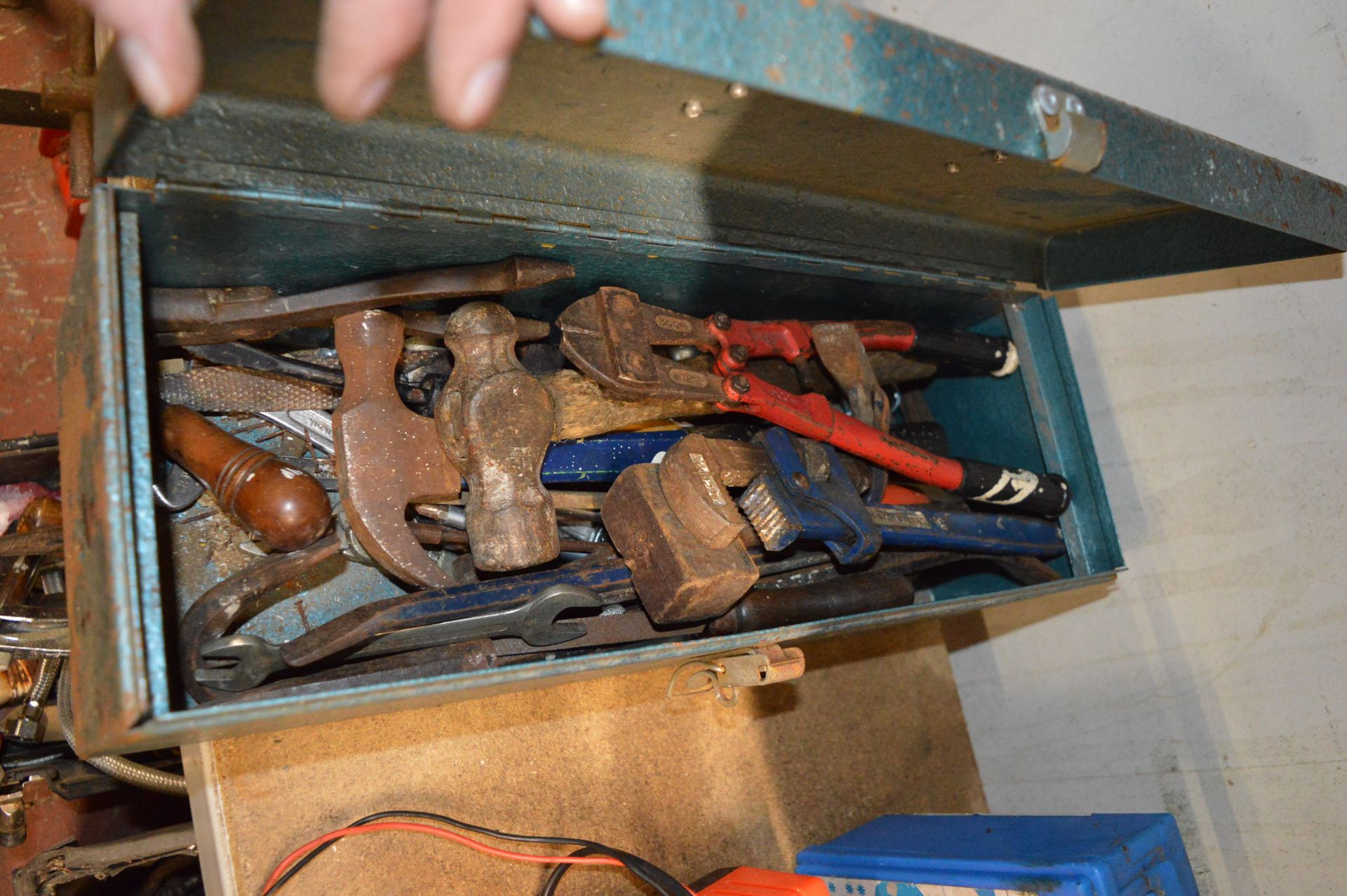 Toolbox and Contents of Hand Tools