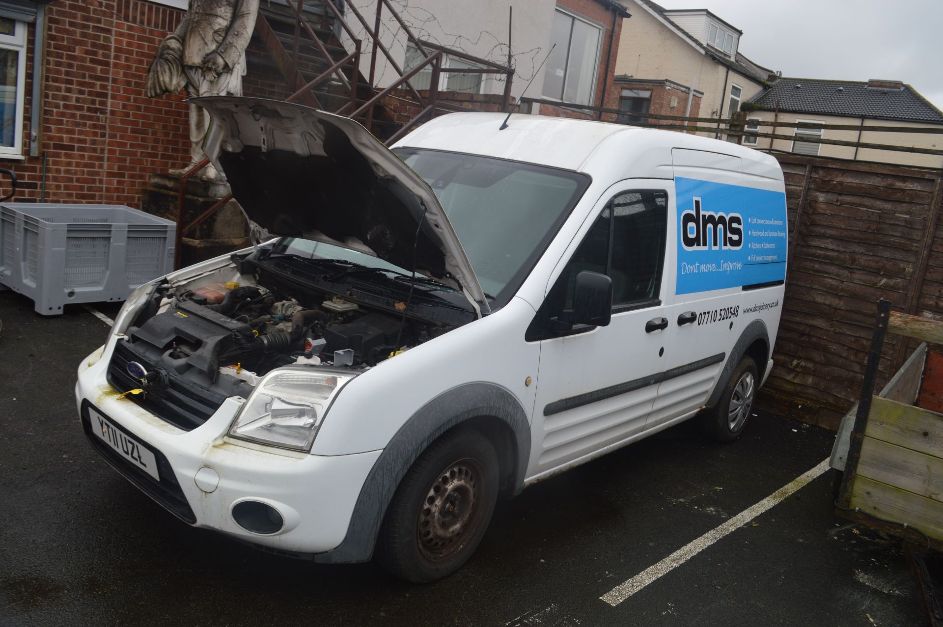 *Ford Transit Connect 90 T230 Trend Van, Reg: YT11 UZL, Mileage: 86991 Miles - Image 8 of 9