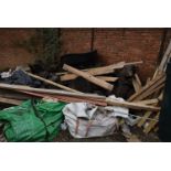 *Quantity of Firewood, Tanalised Timber, Pond Liner, etc. (Location: 64 King Edward St, Grimsby,