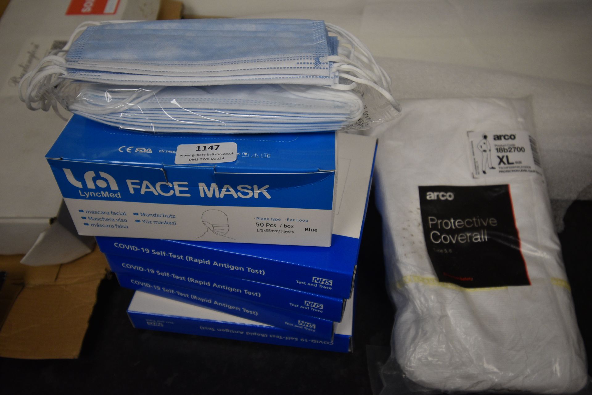 *Covid Tests and Face Masks (Location: 64 King Edward St, Grimsby, DN31 3JP, Viewing Tuesday 26th,