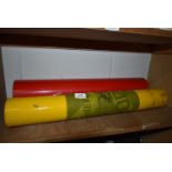 *Two Rolls of Floor Protector Cling Film (Location: 64 King Edward St, Grimsby, DN31 3JP, Viewing