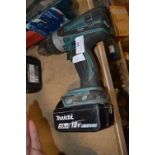 *Makita DHP458 Drill with Battery