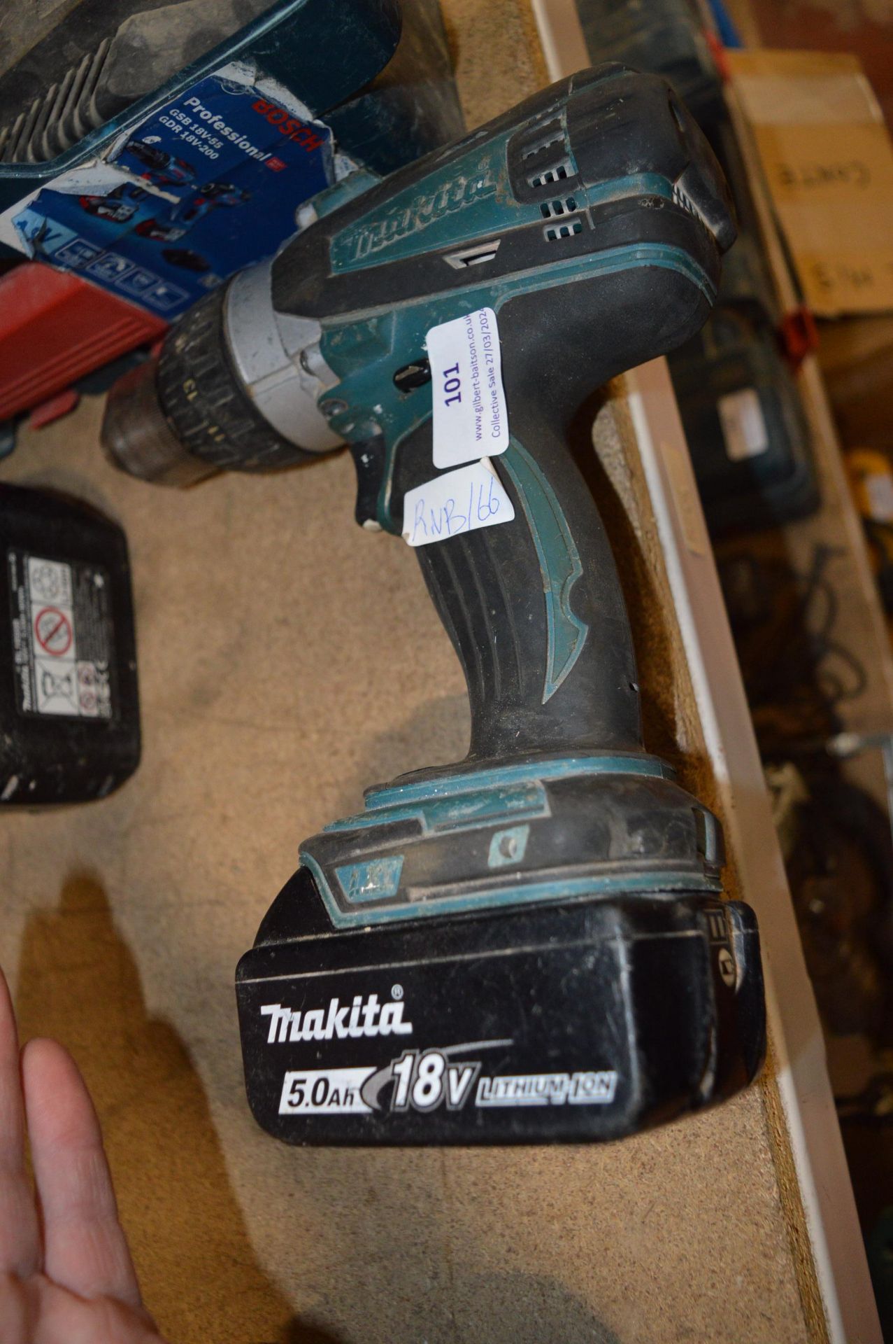 *Makita DHP458 Drill with Battery