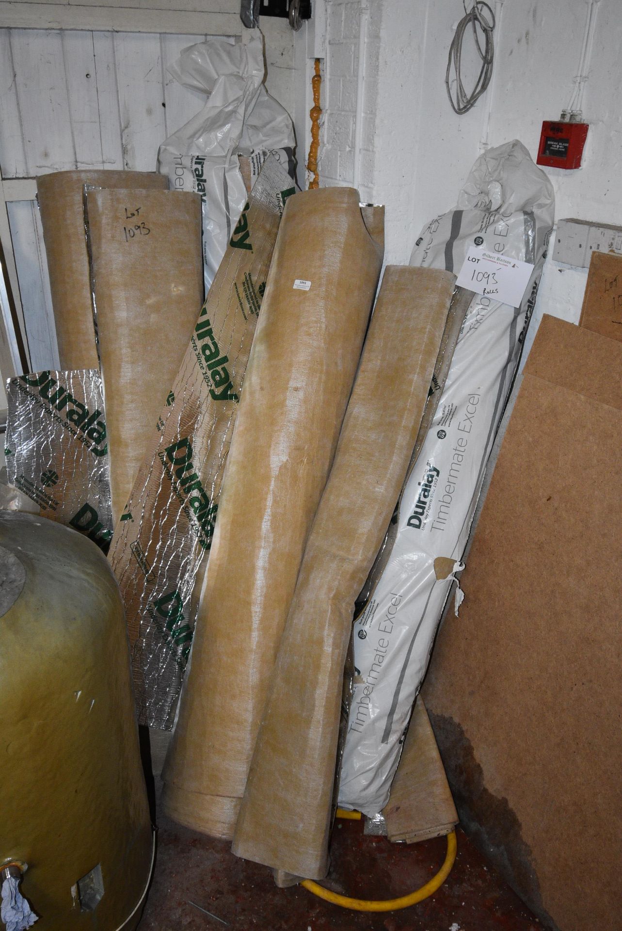 *Assorted Rolls of Duralay Timbermate XL Thermal Underlay (Location: 64 King Edward St, Grimsby,