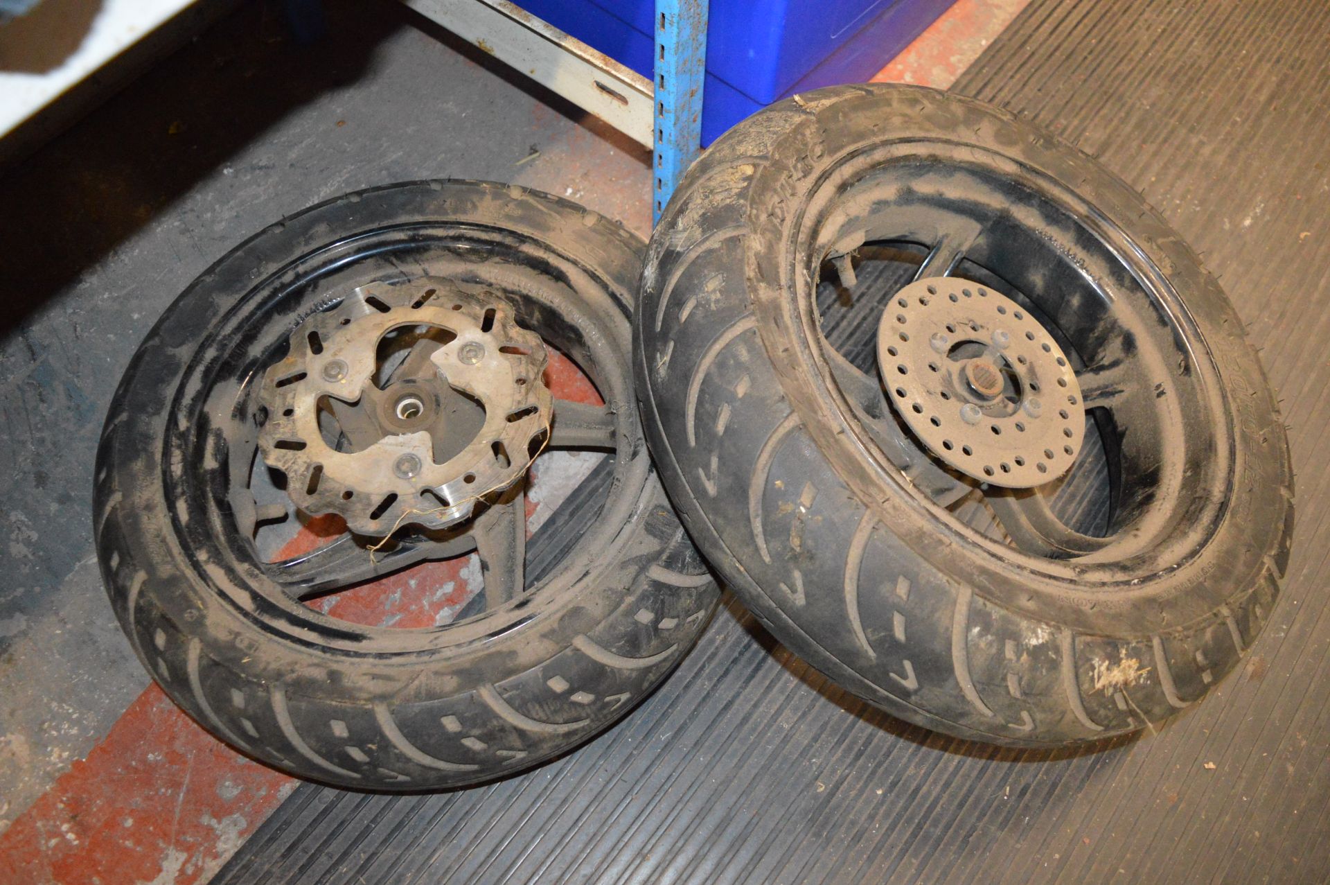 Pair of Moped/Scooter Tyres