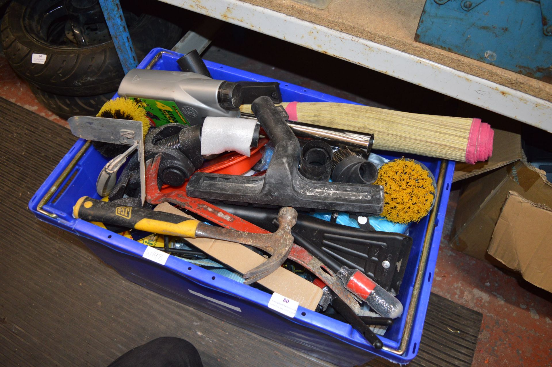 Box of Assorted Tools