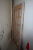 *LPD Door SA 15L 78” x 30” Fifteen Pane Doors 44mm thick (Location: 64 King Edward St, Grimsby, DN31