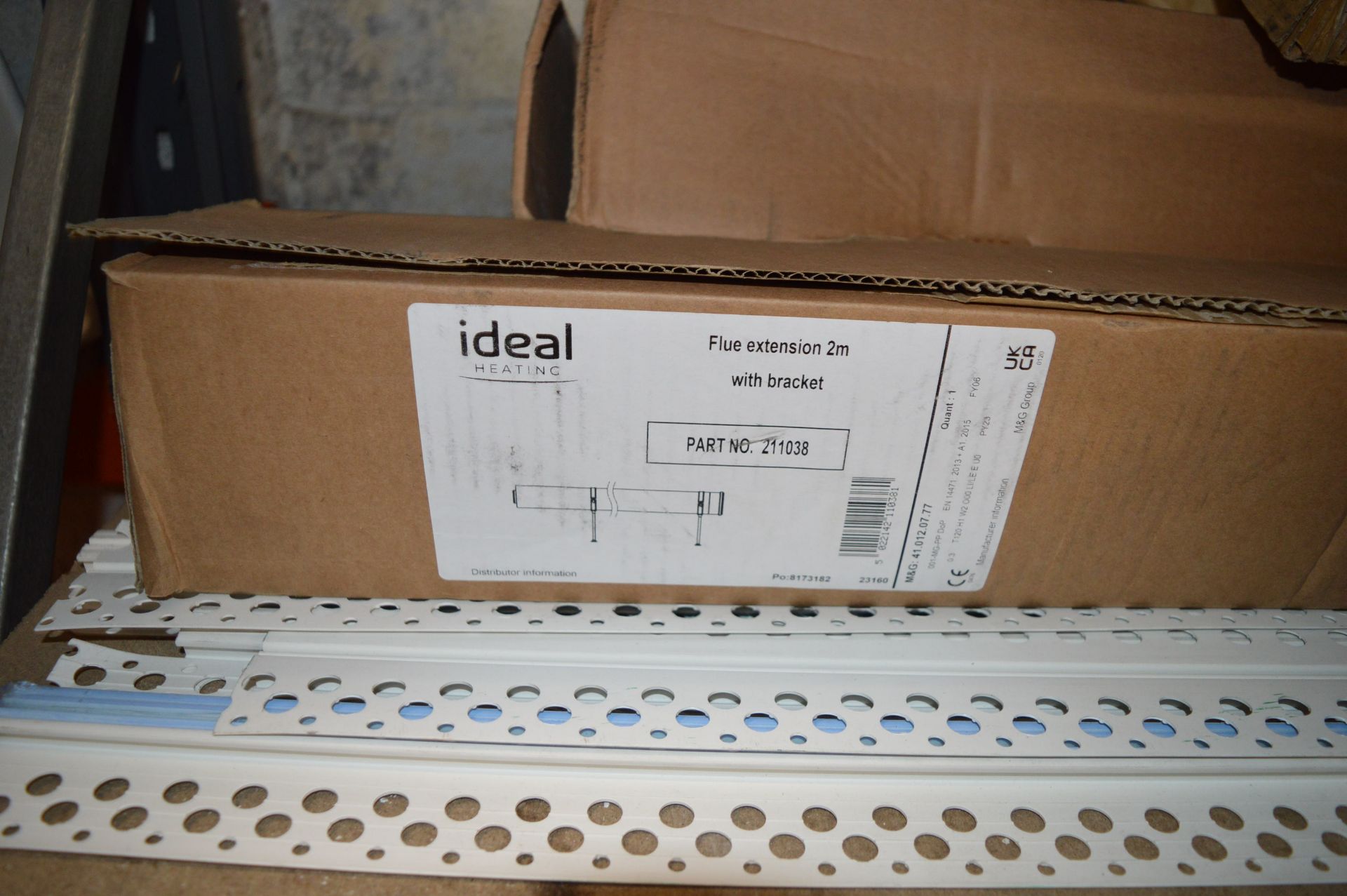*Contents of Shelf to Include Flue Extensions, Sid - Image 2 of 4