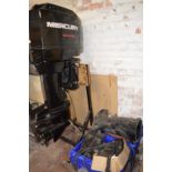 Mercury 2.0L Outboard Motor and a Quantity of Spar
