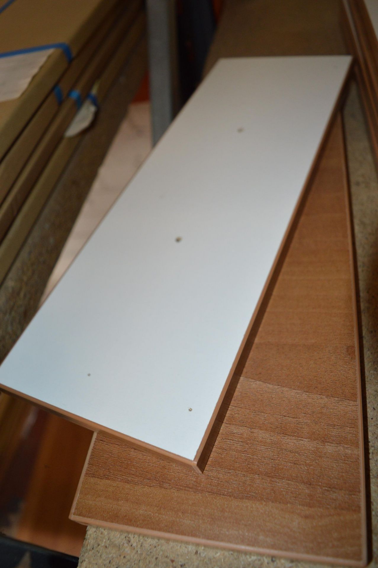 Two 400x140mm Rosewood Drawer Fronts