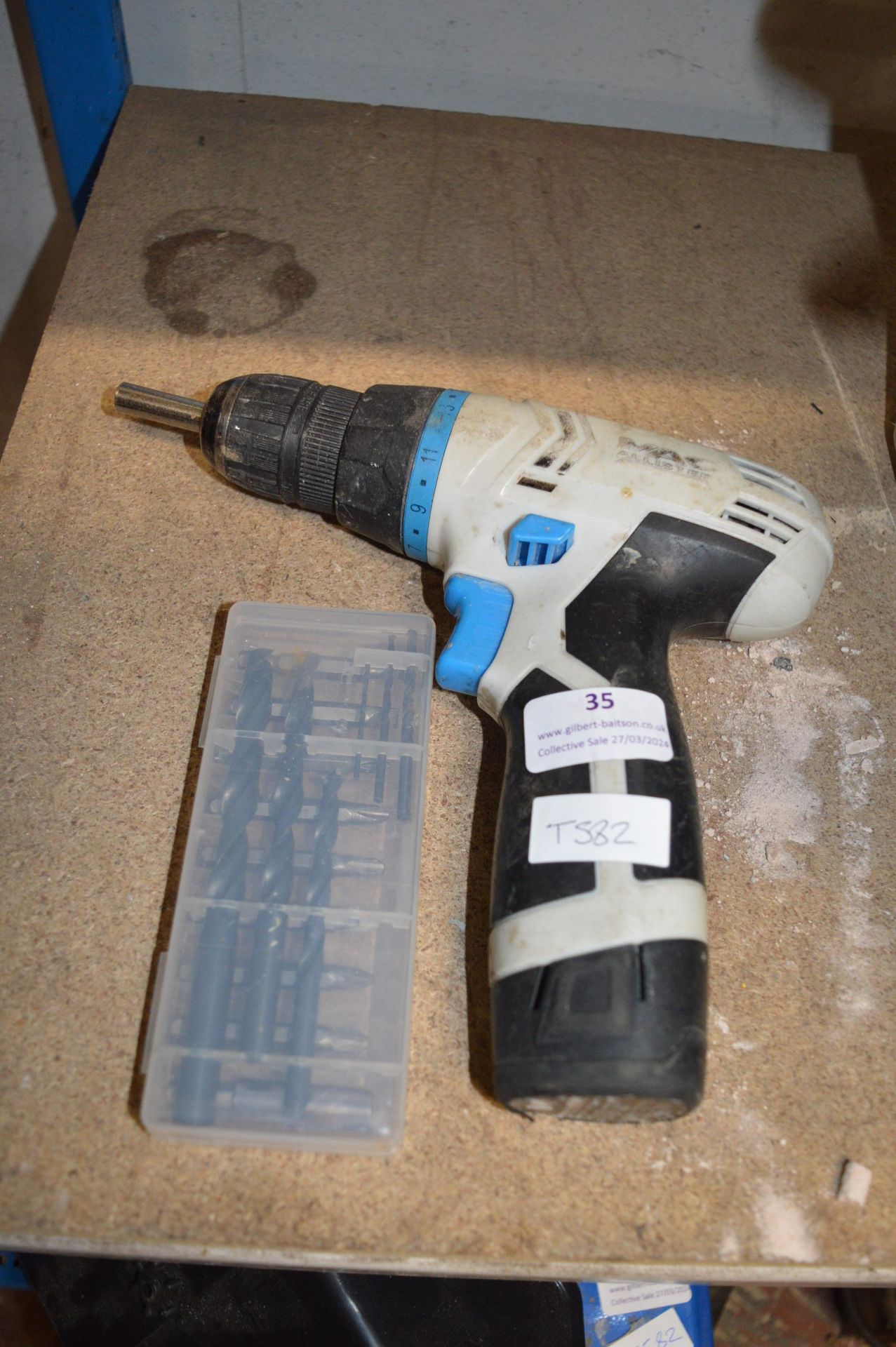 Mac Allister MSDD 180-Li Cordless Drill