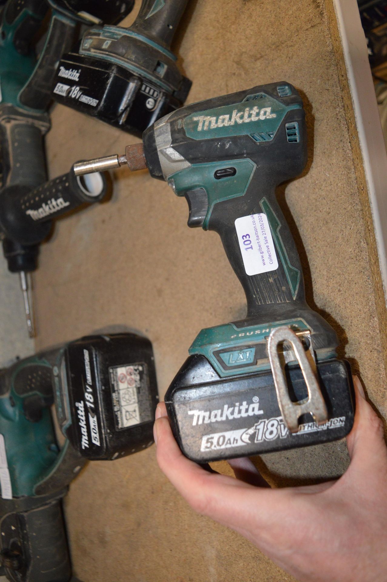 *Makita Impact Driver with Battery