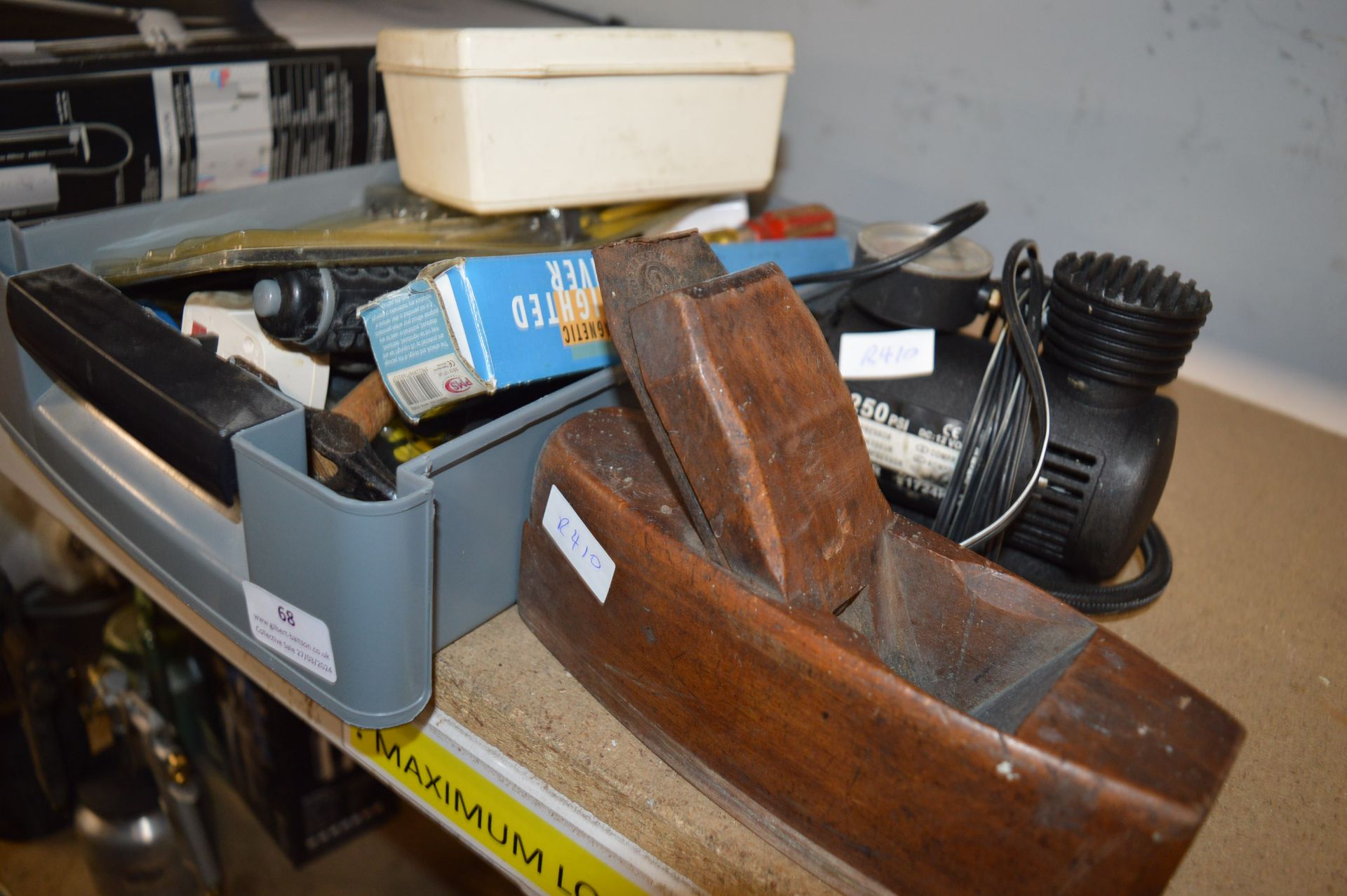 Mixed Lot Including Planer, Compressor, Part Screw - Image 2 of 2