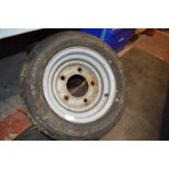 195/60X12C Trailer Wheel & Tyre