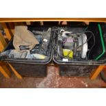 Two Assorted Boxes Containing 240v Circular Saw, 1