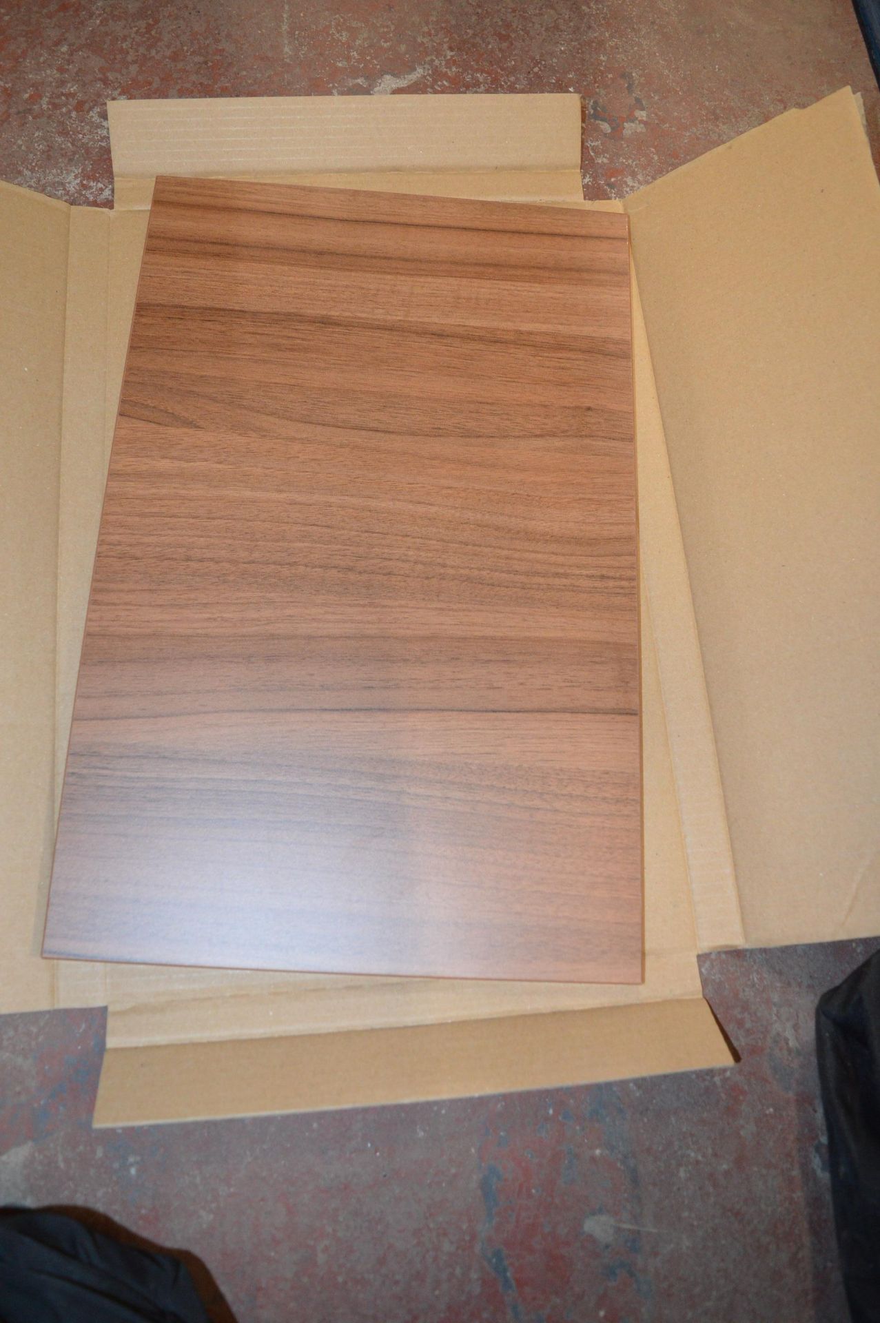 Two Walnut Frontal Door Panels 316x496mm - Image 2 of 2