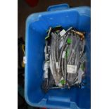 *Box Containing Braided Tap Hoses etc. (Location: 64 King Edward St, Grimsby, DN31 3JP, Viewing