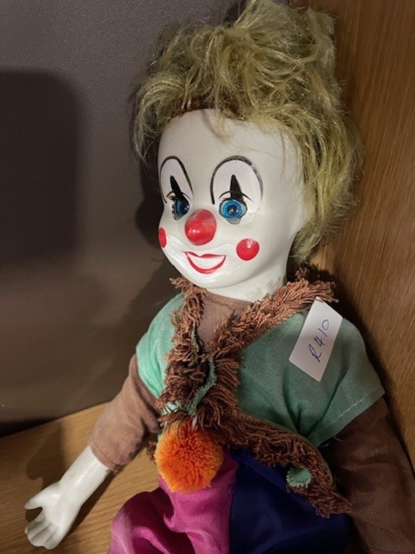 Two Vintage Dolls Including a Clown Doll - Bild 5 aus 7