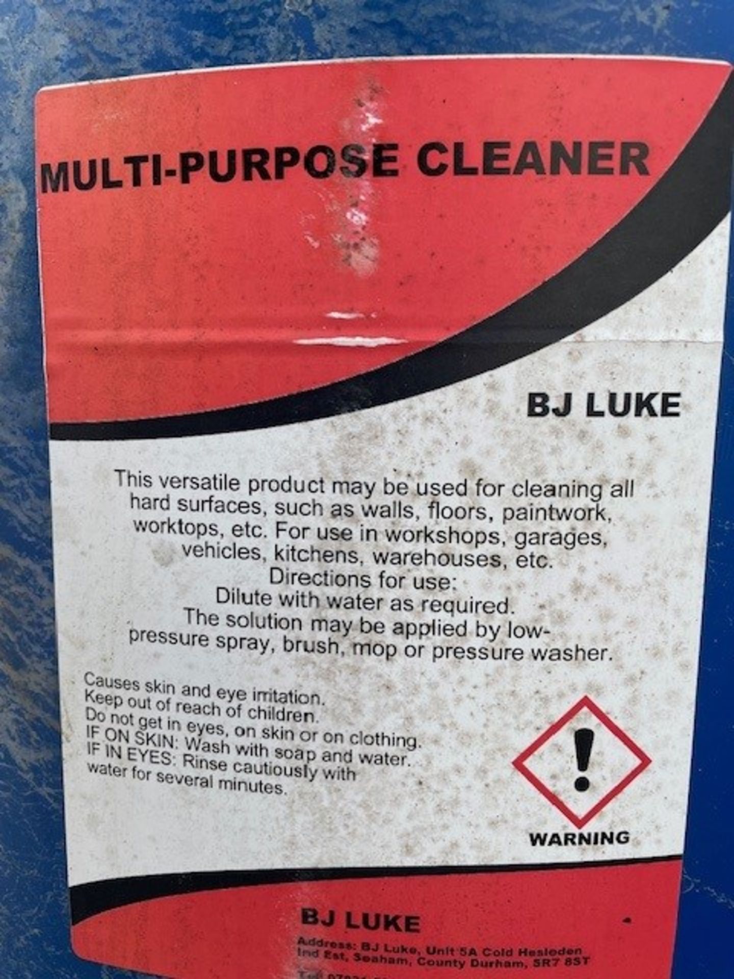 *Multi Purpose Cleaner Approx 200L - Image 2 of 2