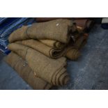 *Ten Rolls of Natural Fibre Flooring