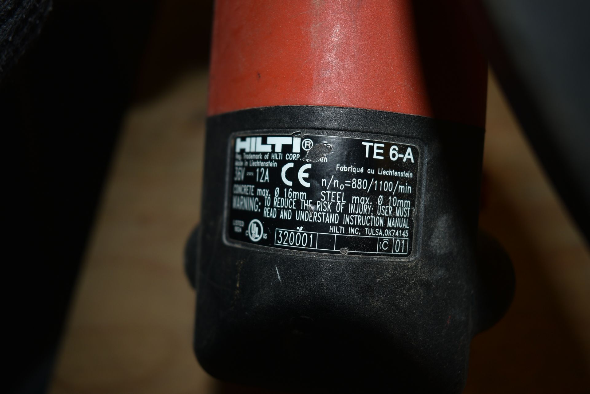 *Hilti TE6-A Rotary Hammer Drill - Bild 2 aus 2