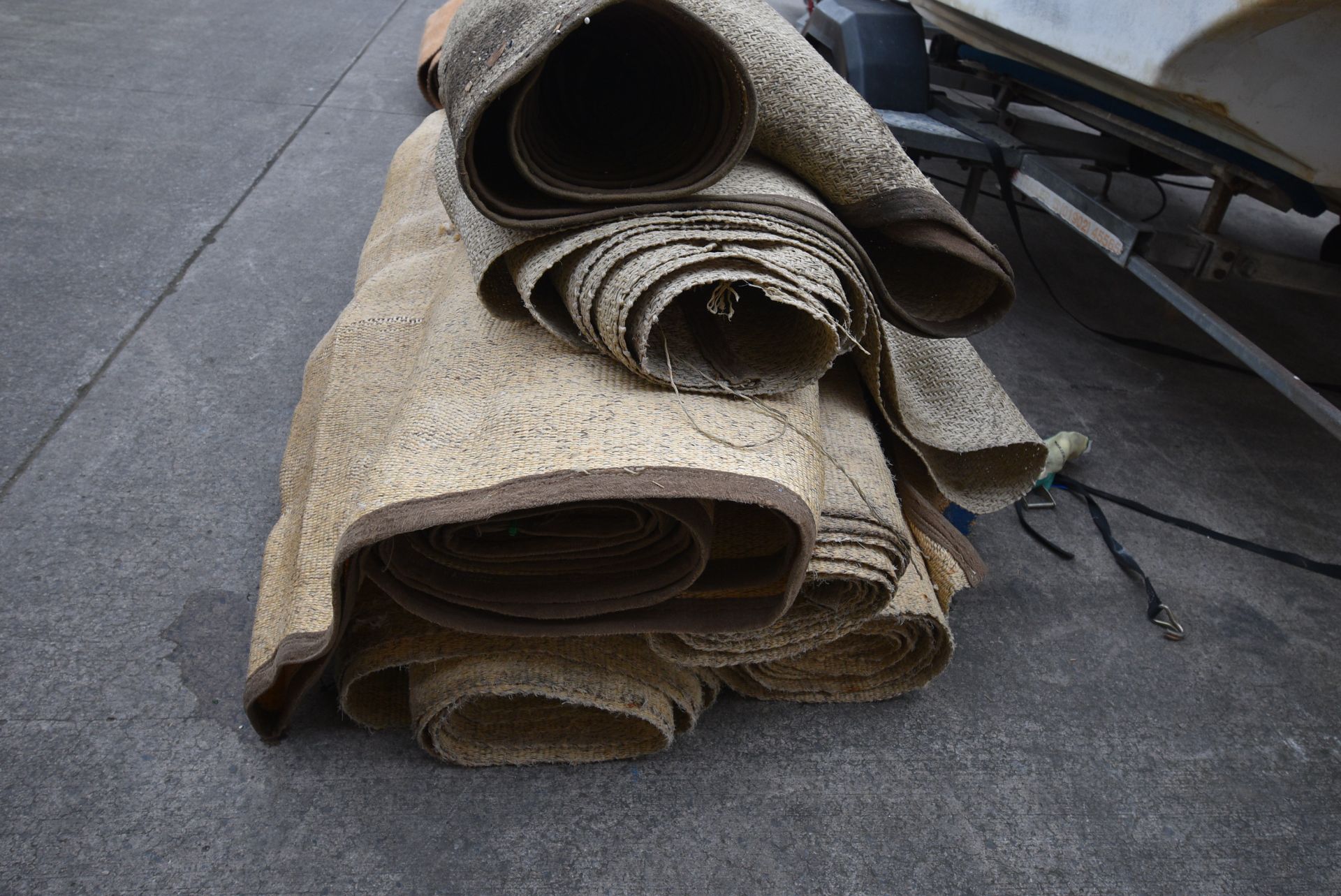 *Five Rolls of Oatmeal Marquee Flooring - Image 3 of 3