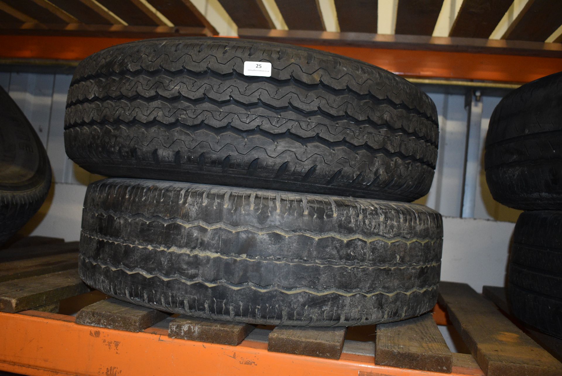 *Two 215/75R16c Tyres on Five Stud Steel Rims