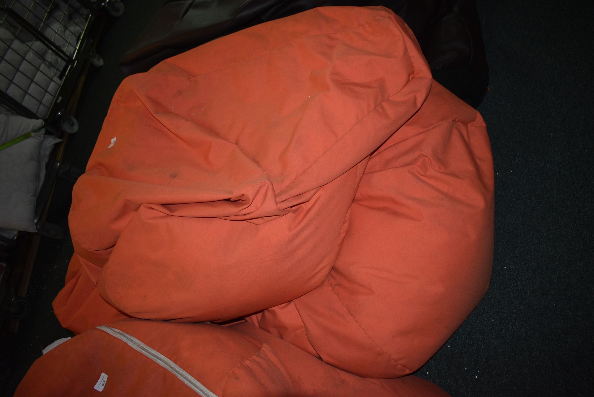 *Three Orange Beanbags - Image 2 of 2