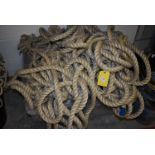 *Two Plastic Crates Containing Decorative Natural Rope