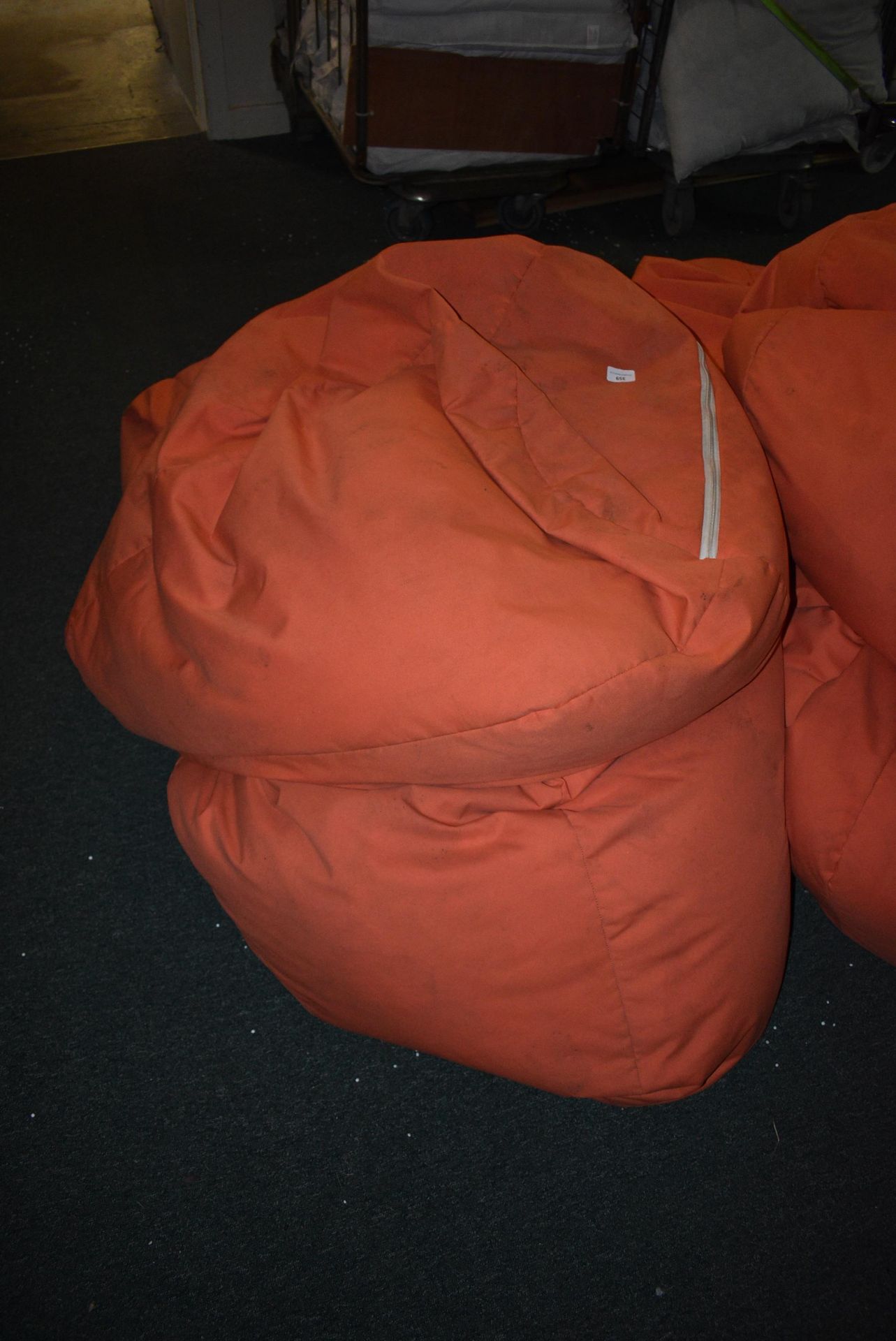 *Three Orange Beanbags - Image 2 of 2