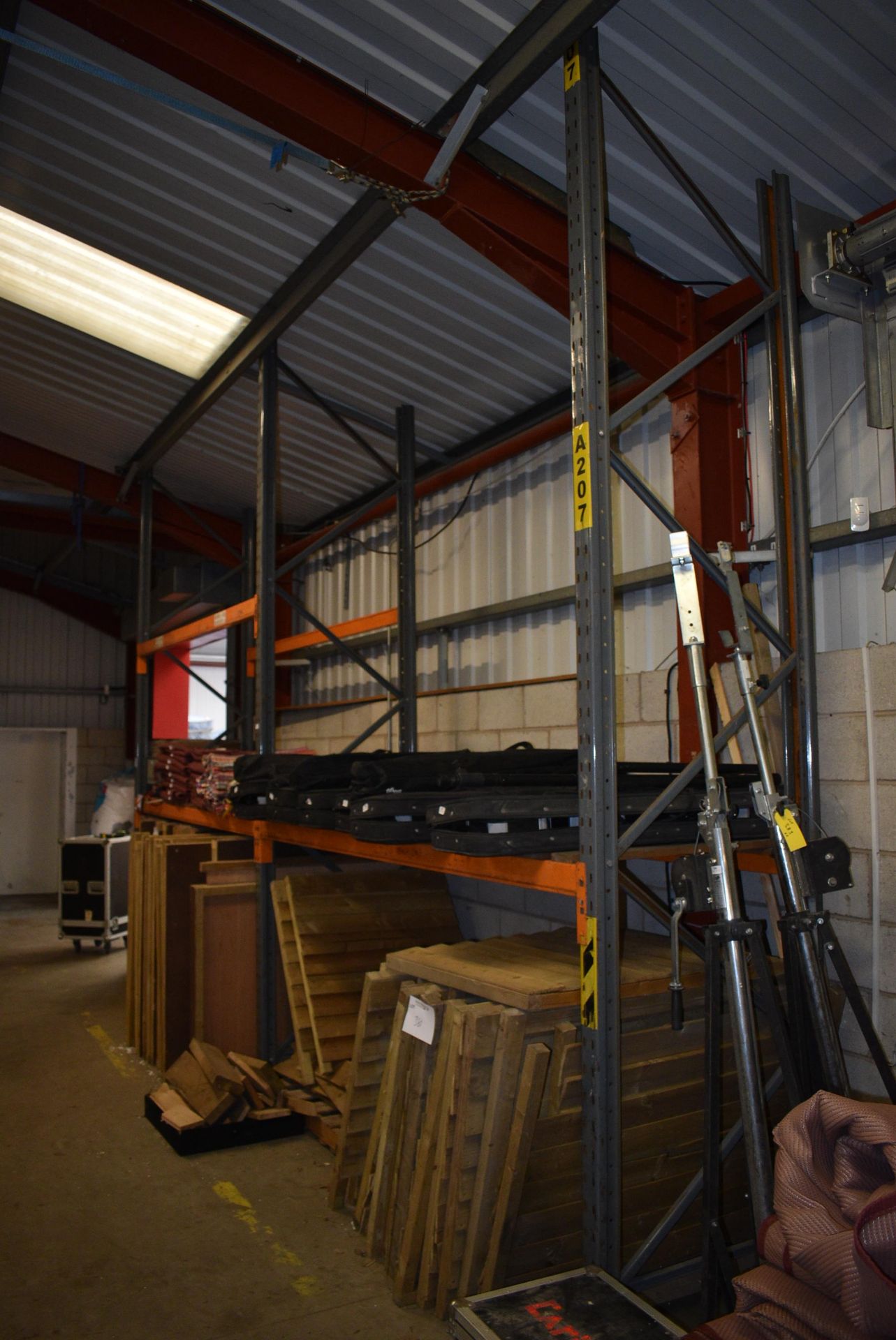 *Two Bays of Dexion Speed Lock Racking 270x90cm x 350cm high Comprising Three Uprights and Six - Image 2 of 2