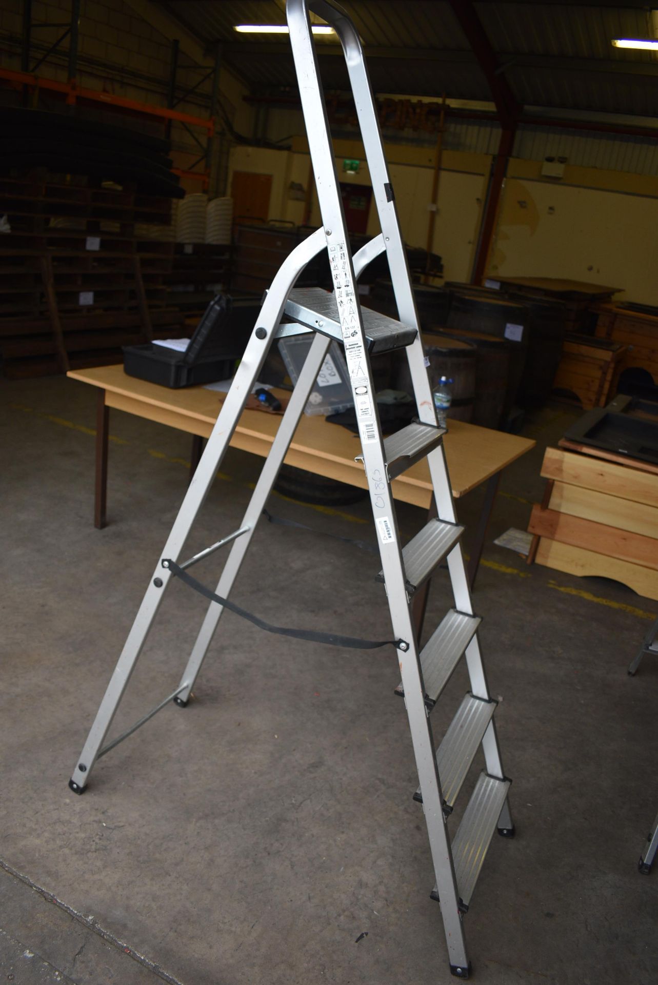 *Aluminium Five Tread Platform Steps