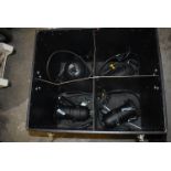 *Flight Case Containing Three PAR 30 Can and One Par 56 Short Nose Can Lights