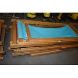 *Six South Westerly Hardwood Framed Deck Chair with Various Coloured Canvases