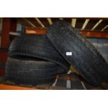 *Two Bridgestone 245/70R16 Tyres and One Steel Belted 190/50R13 Tyre