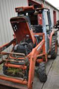 *Kubota ST30 Garden Tractor with LA350ST Front Loader