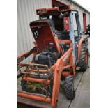 *Kubota ST30 Garden Tractor with LA350ST Front Loader