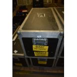 *Heavy Duty Aluminium Flight Case with Hinged Lid 94x45x46cm