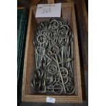 *Wooden Crate Containing Galvanised Ring Pins