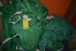 *Eighteen Green Laundry bags