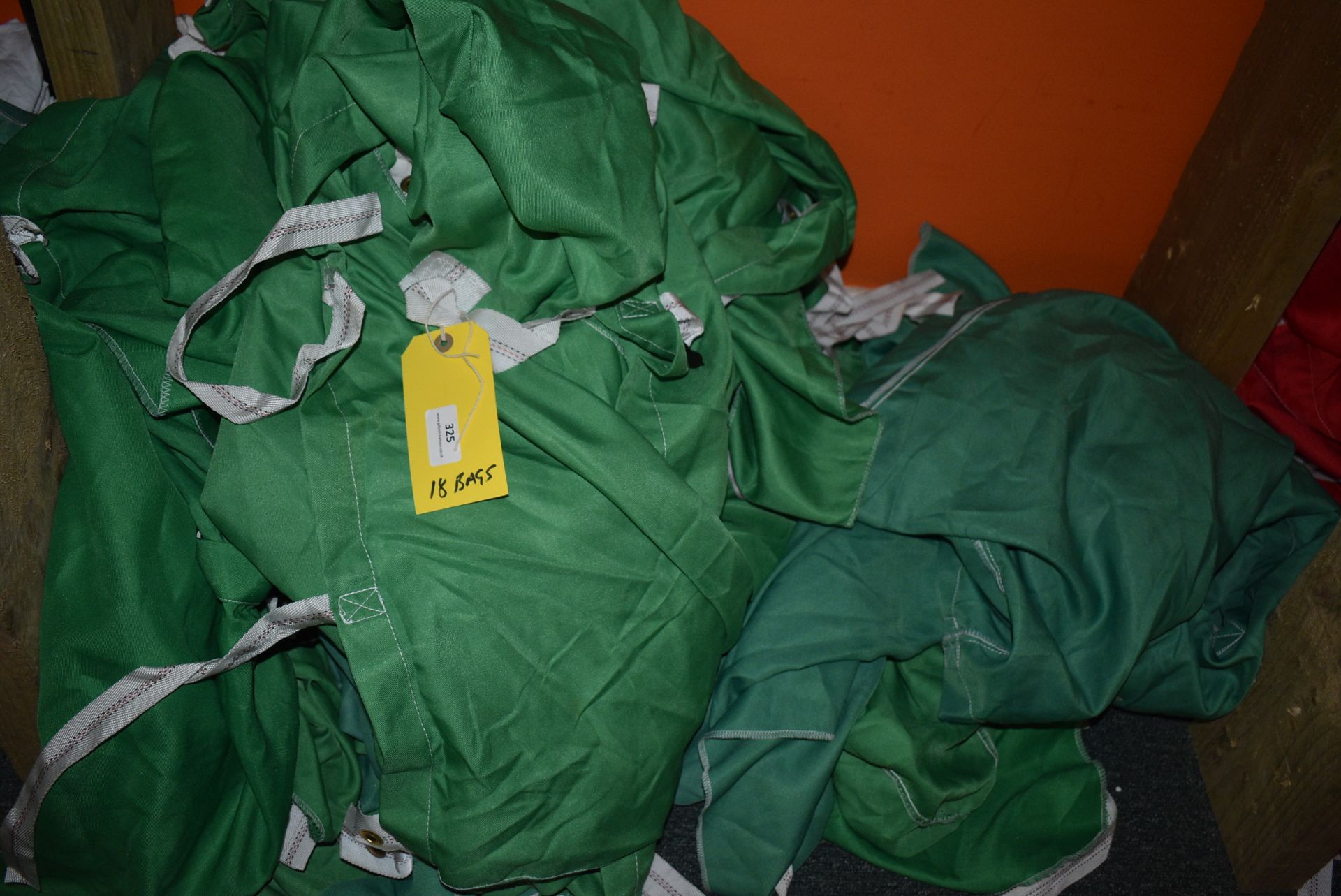 *Eighteen Green Laundry bags