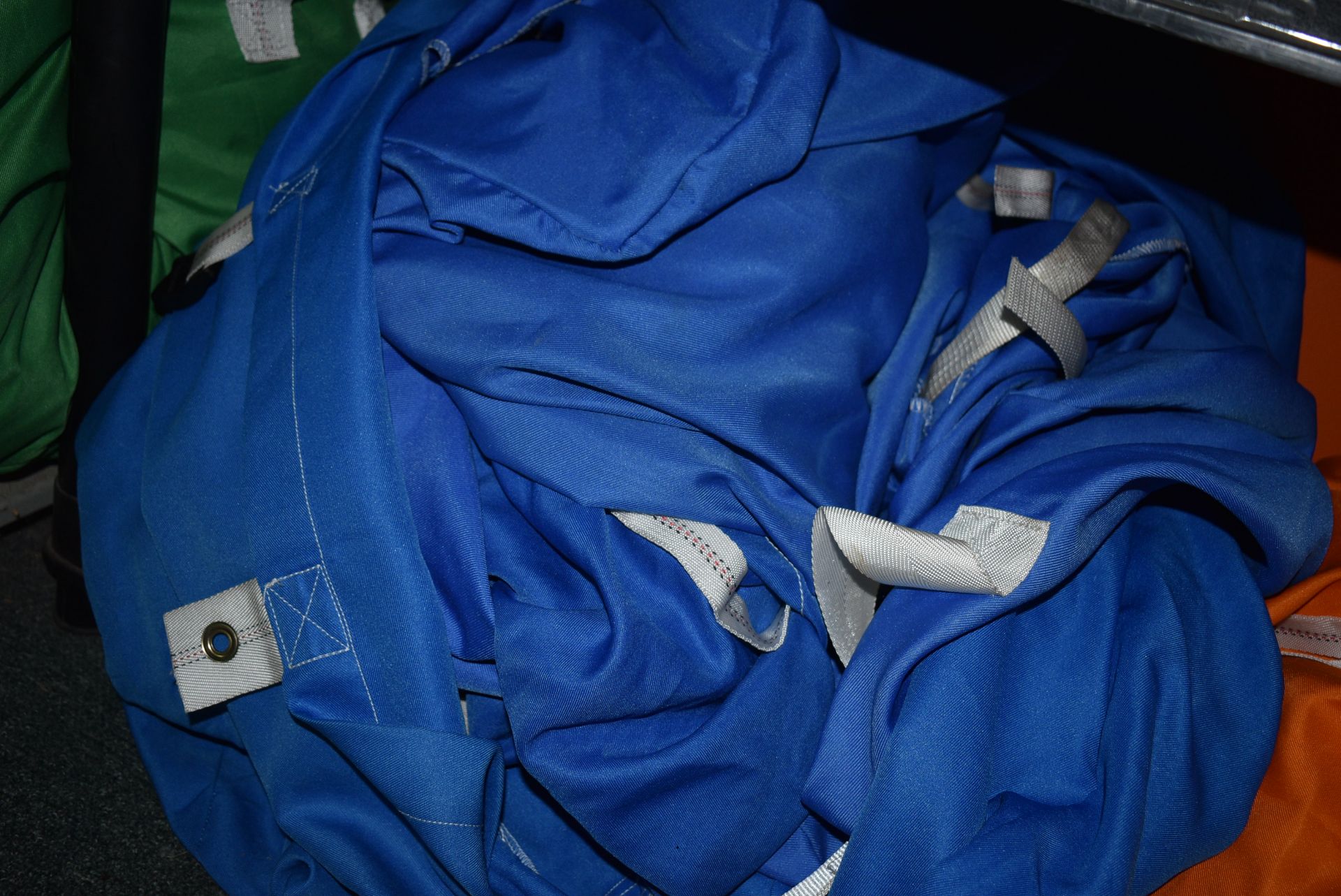 *Twelve Blue Laundry Bags