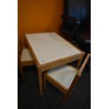 *Child’s Table and Two Chairs
