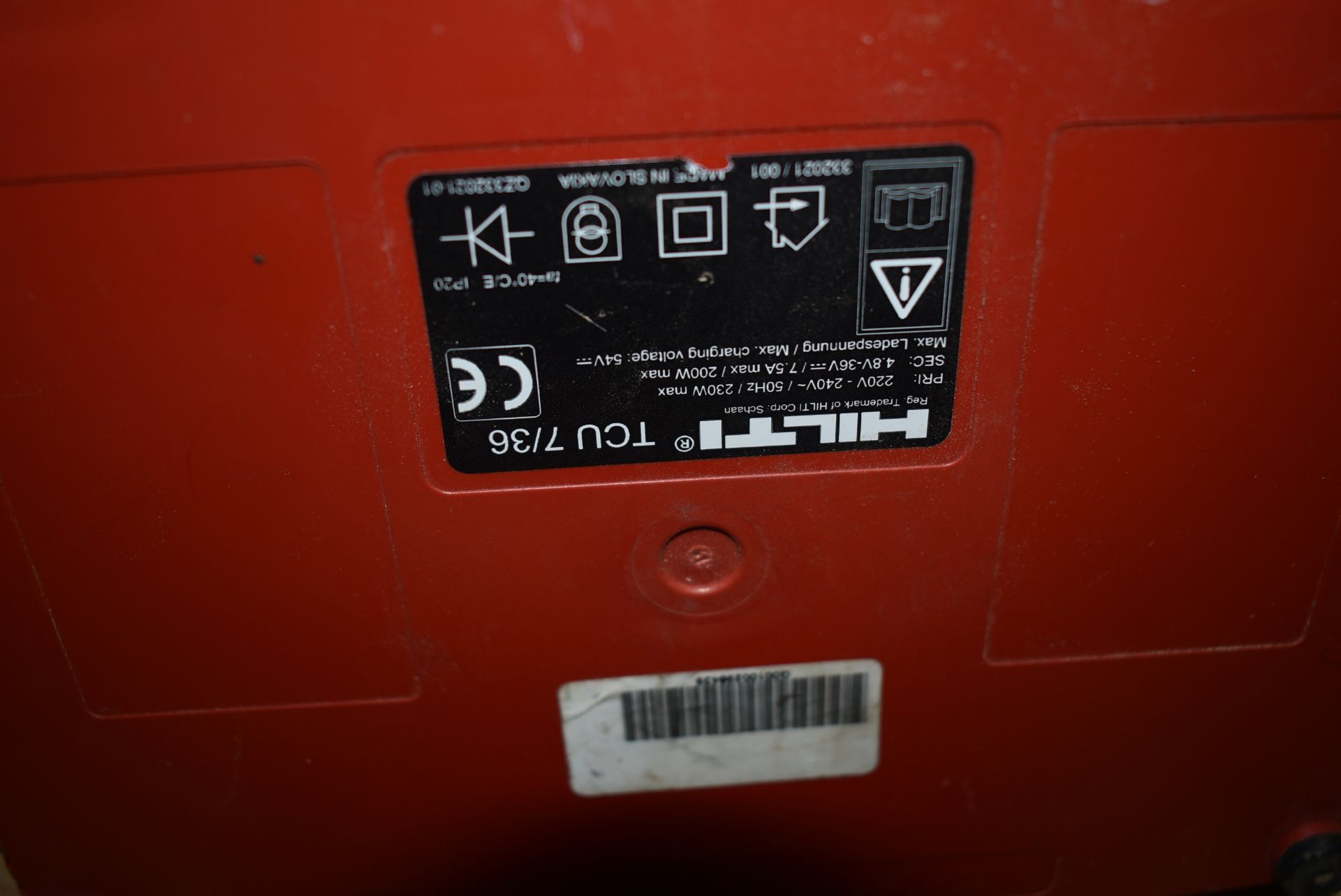 *Hilti TCU7/36 battery Charger - Image 2 of 2