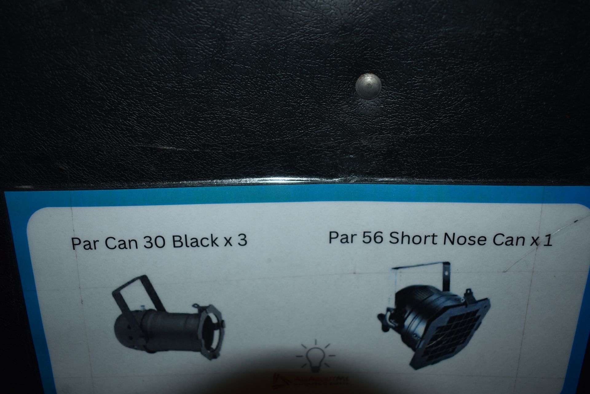 *Flight Case Containing Three PAR 30 Can and One Par 56 Short Nose Can Lights - Image 2 of 2