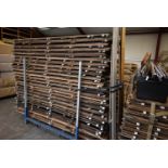 *Two Stillages Containing Clip Together Dance Floor Comprising ~22 60x120cm sections, ~48 60x240cm