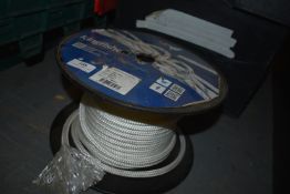*Part Coil of Solid White 10mm Yacht Rope